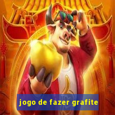 jogo de fazer grafite